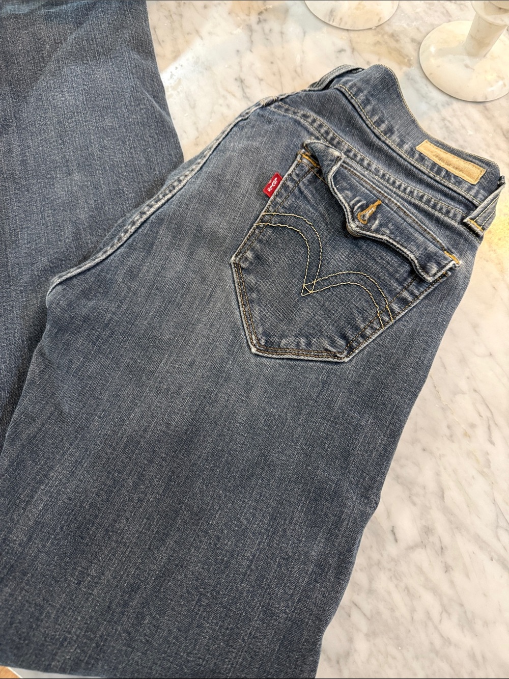 Vintage Levis tilted flair